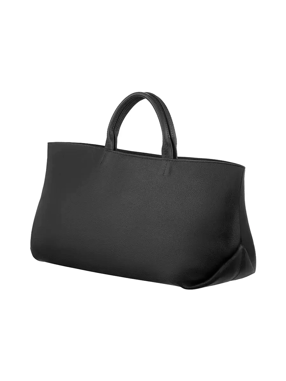 Тоут из кожи Weekender bag «Black stone»