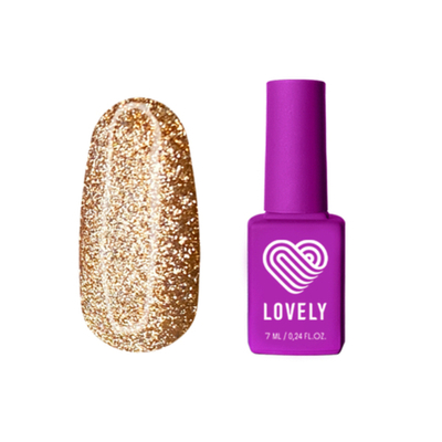 Гель-лак Lovely коллекция Gold Autumn 01, 7 ml