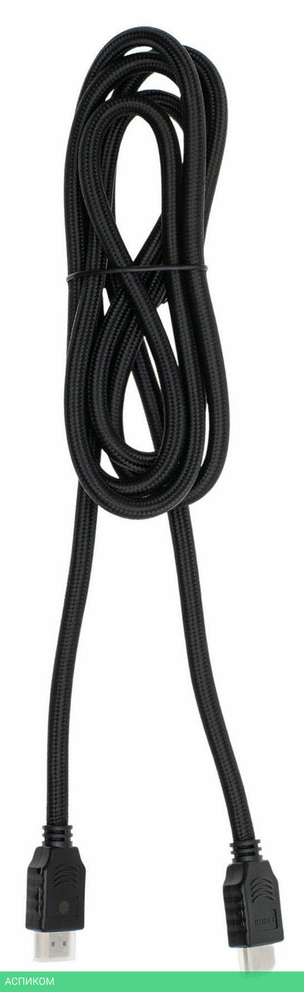 Кабель CACTUS CS-HDMI.2-2 HDMI (m)/HDMI (m) 2м черный