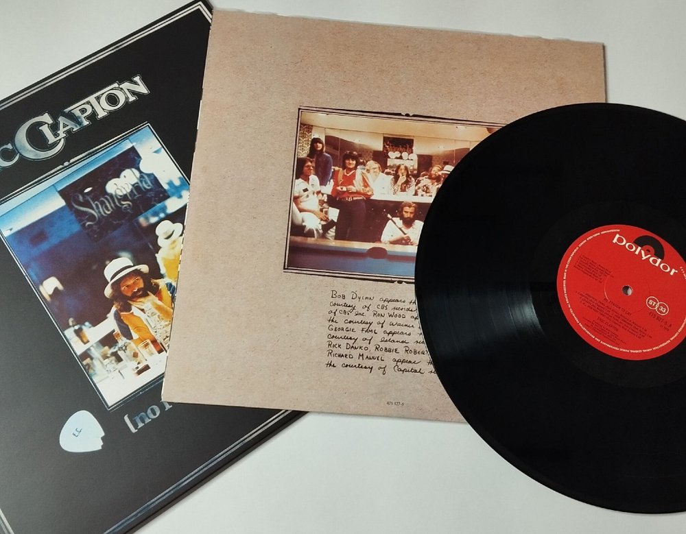 Винтажная виниловая пластинка LP Eric Clapton No Reason To Cry (Czech Republic 2015)