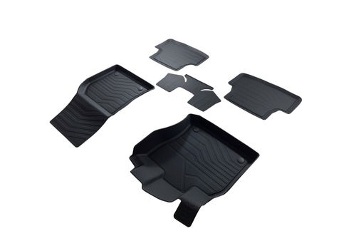 Коврики резиновые в салон 3D LUX для Volkswagen Taos (2020-) SRTK.3D.W.TA.20G.02X55