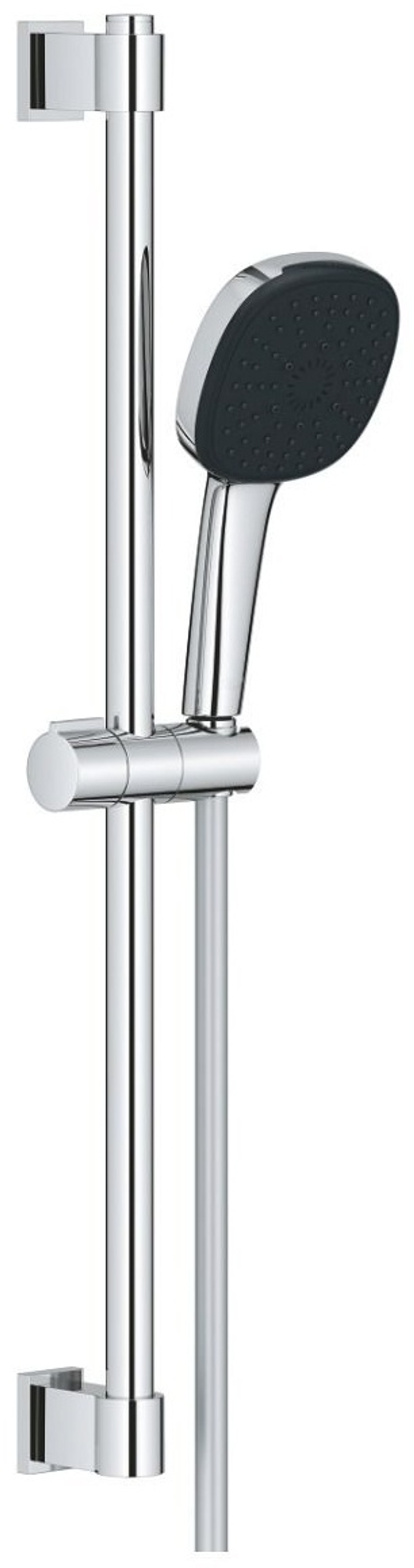 Душевой гарнитур GROHE Vitalio Comfort 110, 3 режима струи, штанга 600 мм, 9,5 л/мин, хром (26096001)
