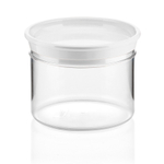 Банка для сыпучих продуктов forme casa, 500 мл, белая