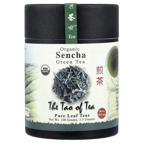 The Tao of Tea, Органический зеленый чай, сенча, 100 г (3,5 унции)
