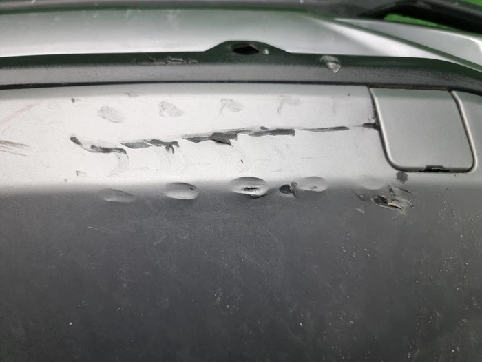 Юбка заднего бампера Geely Atlas 2 (2023-н.в.)