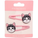 Зажимы для волос детские 2шт «ФРАТТИ БУМ», котята, 5.5*1см