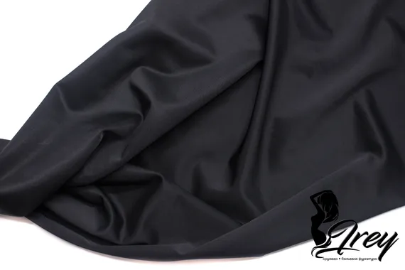 Ткань утяжка, черный 170