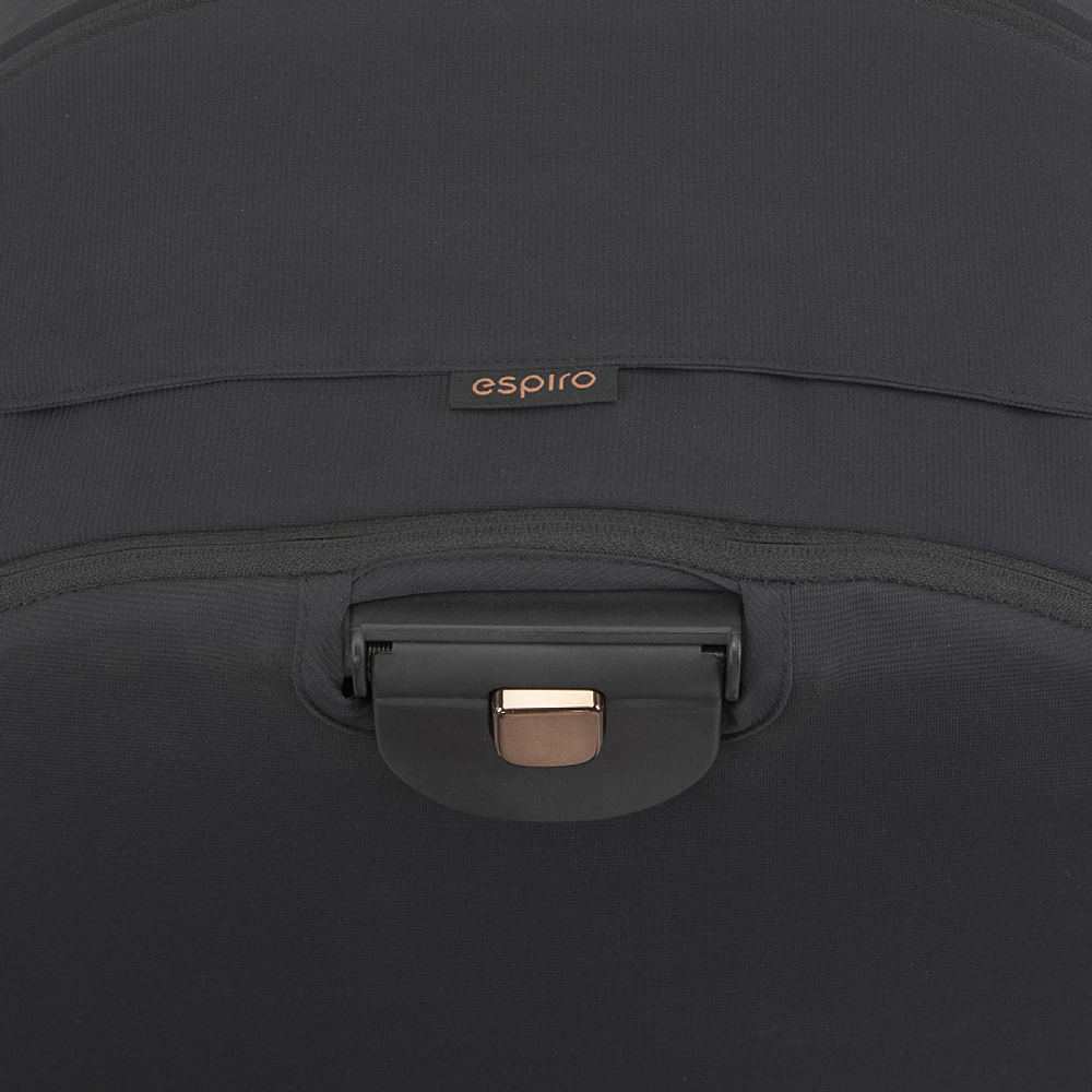 Детская коляска 3 в 1 Espiro Code 2025 и автокресло Pi Black 10 clever black/Чёрный (Black 110)