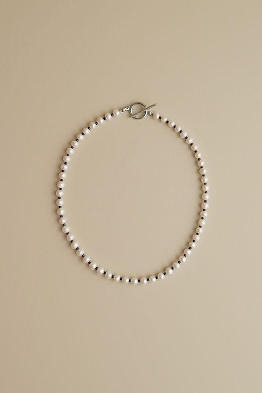 Колье BLACK/WHITE / Eza Jewelry