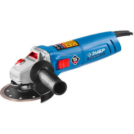 Машина углошлифовальная регулировка оборотов Зубр УШМ-П125-850 ЭПСТ серия ПРОФЕССИОНАЛ