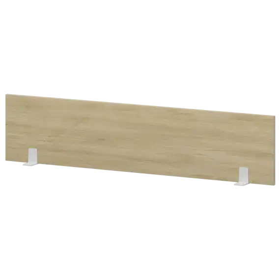 Экран для стола СМЭ25-14  1400x25x350 Аргентум-МП