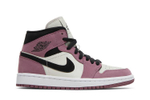 Кроссовки Jordan Air Jordan 1 Mid Se "Berry" (Женская размерная сетка)