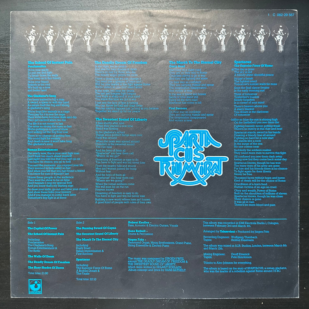 Triumvirat - Spartacus (Германия)