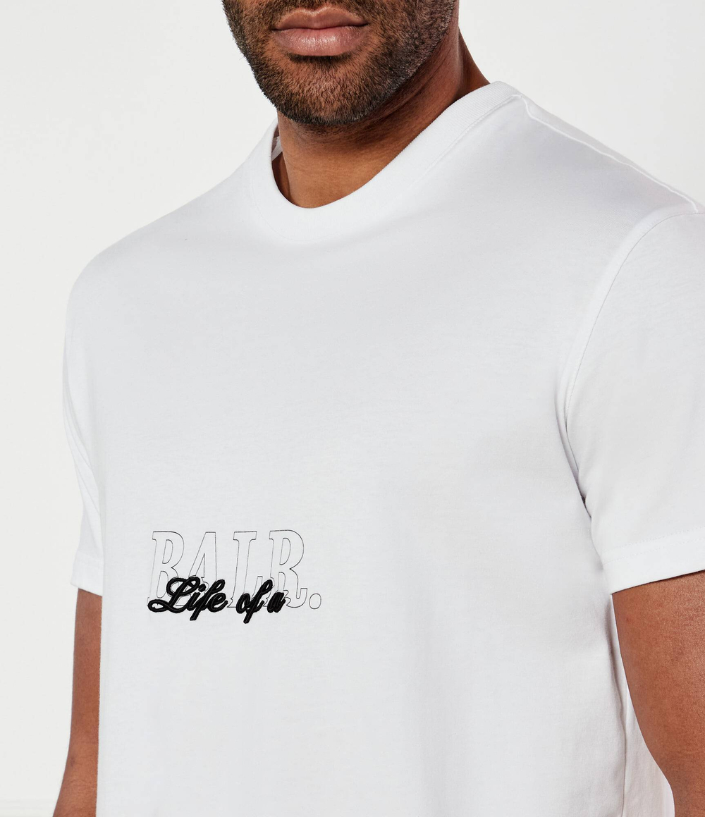 Футболка Script BALR. - белый(B1112.1286)