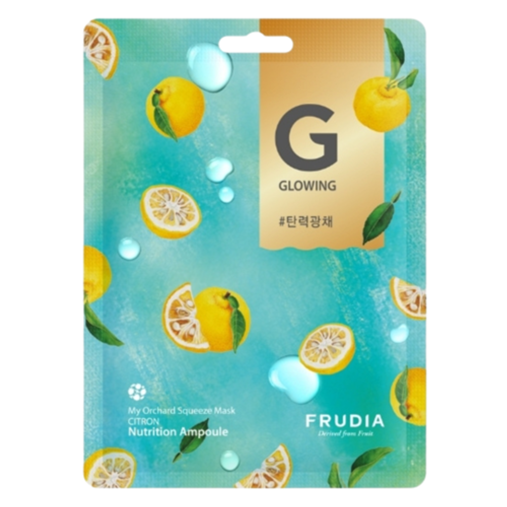 Frudia Маска тканевая для лица с лимоном - My orchard squeeze mask citron, 20мл