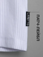 Белая футболка для девочки базовая