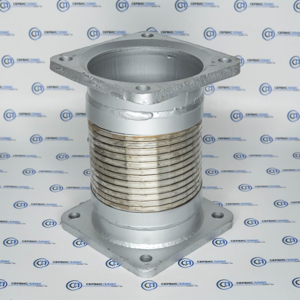 Гофра от глушителя к подогреву кузова фланец-фланец SHACMAN X3000 L200