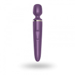 Большой перезаряжаемый вибромассажер для тела Wand-er Woman Purple XXL (10 режимов, 5 скоростей) (Цвет: фиолетовый)