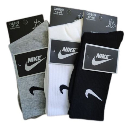 Носки мужские тонкие длинные Nike