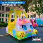 Детский электромобиль для детского центра «Котомобиль» двухместный, полный привод