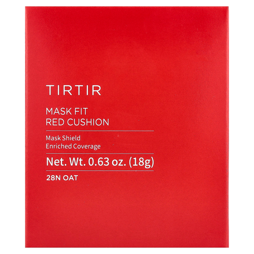 TIRTIR, Mask Fit Red Cushion, 28N овсянка, 18 г (0,63 унции)
