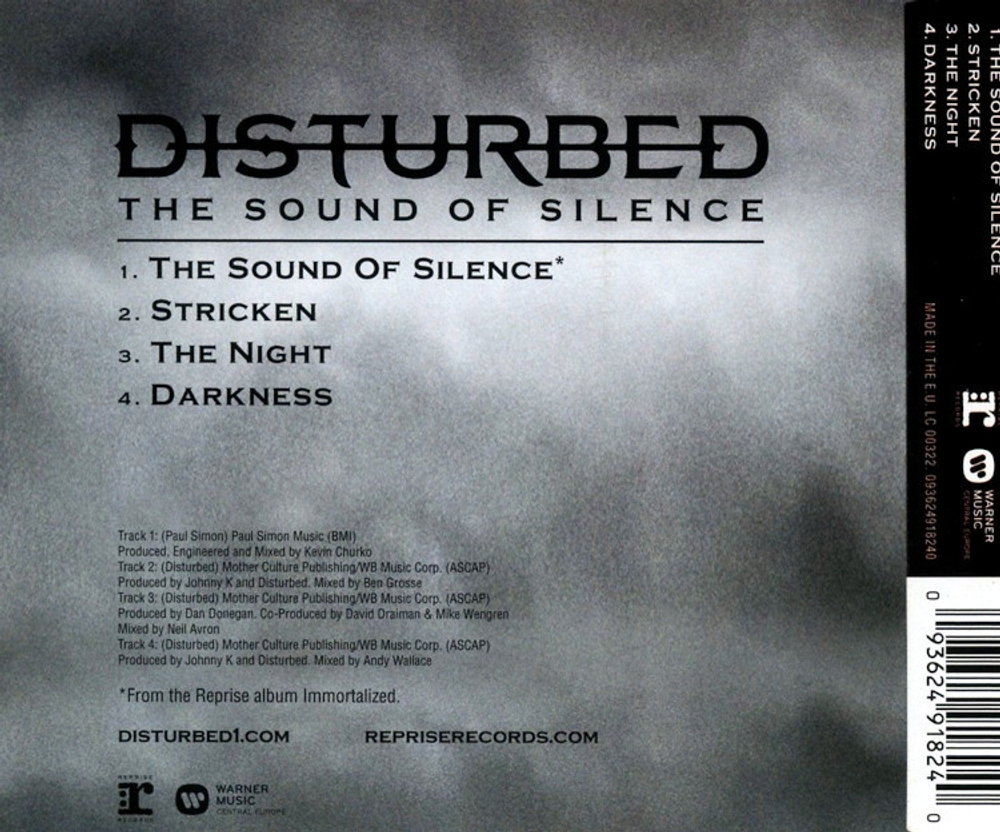 Disturbed / The Sound Of Silence (CD Single)