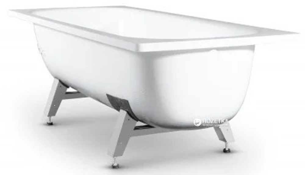 Ванна стальная Antika с опорной подставкой 140x70x40 белая орхидея OP-01200