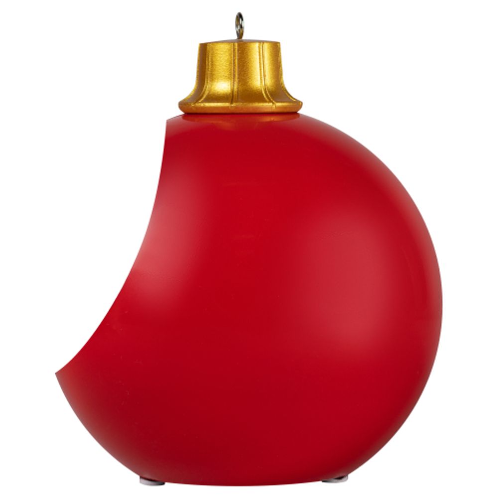 Светодиодная новогодняя фигура ЭРА EFIS-S03 композиция Шар красный мультиколор 3*АА 15*15*17 см