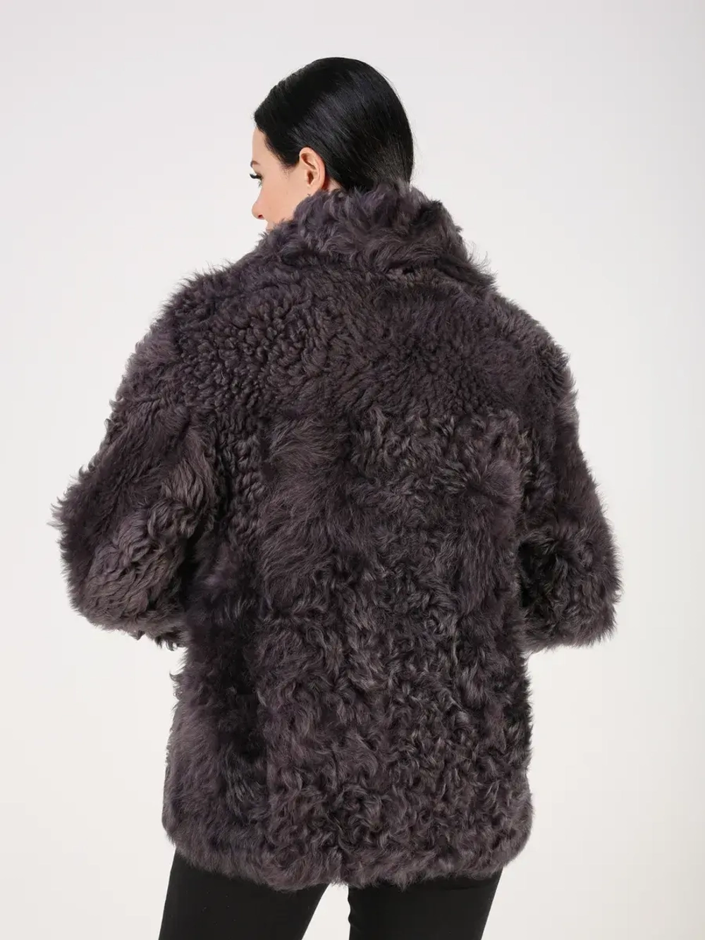 Дубленка зимняя шуба натуральная короткая