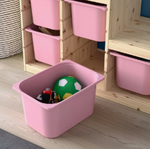 Контейнер для стеллажа Труфаст Trofast, 42*30*23, розовый