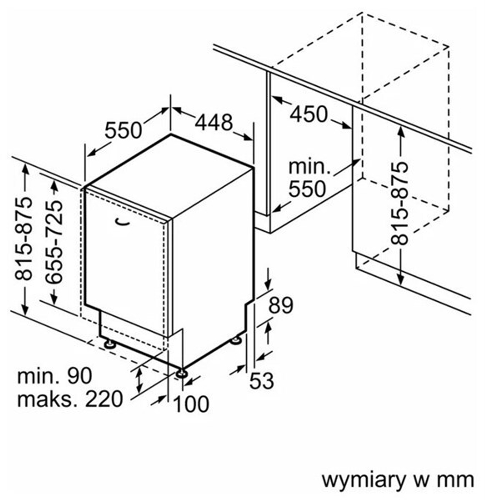 Посудомоечная машина Bosch SPV2IKX10E