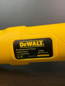 Угловая шлифмашина DeWALT DWE8110S болгарка