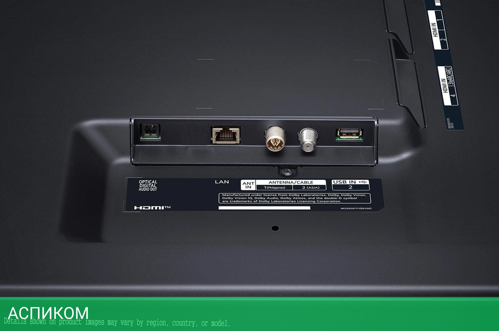 Телевизор LED LG 86" 86NANO80T6A.ARUB