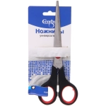 Ножницы универсальные бытовые «ИДЕЯДОМА», цвет черный, 17.4см (блистер Селфи)