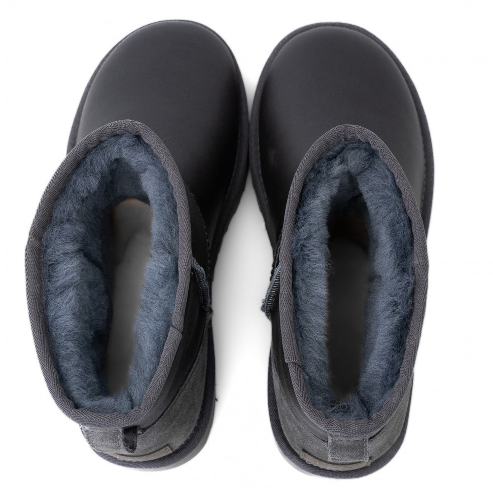 Ugg Mens Classic Mini II Metallic Grey