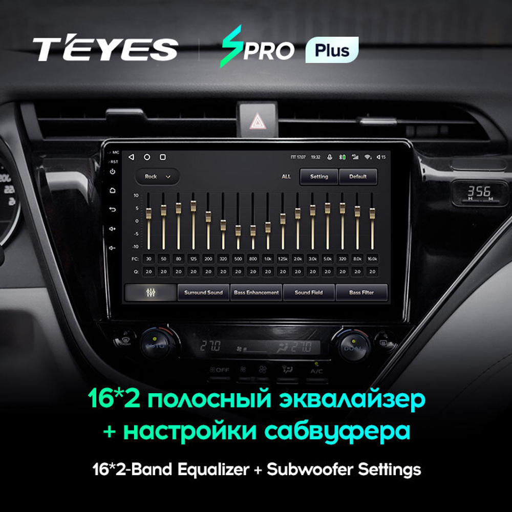 Teyes SPRO Plus 10,2" для Toyota Camry 8 2017-2020