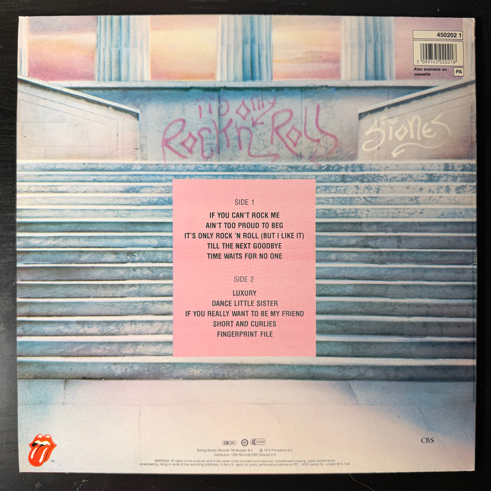 The Rolling Stones ‎– It's Only Rock 'N Roll (Англия) Т