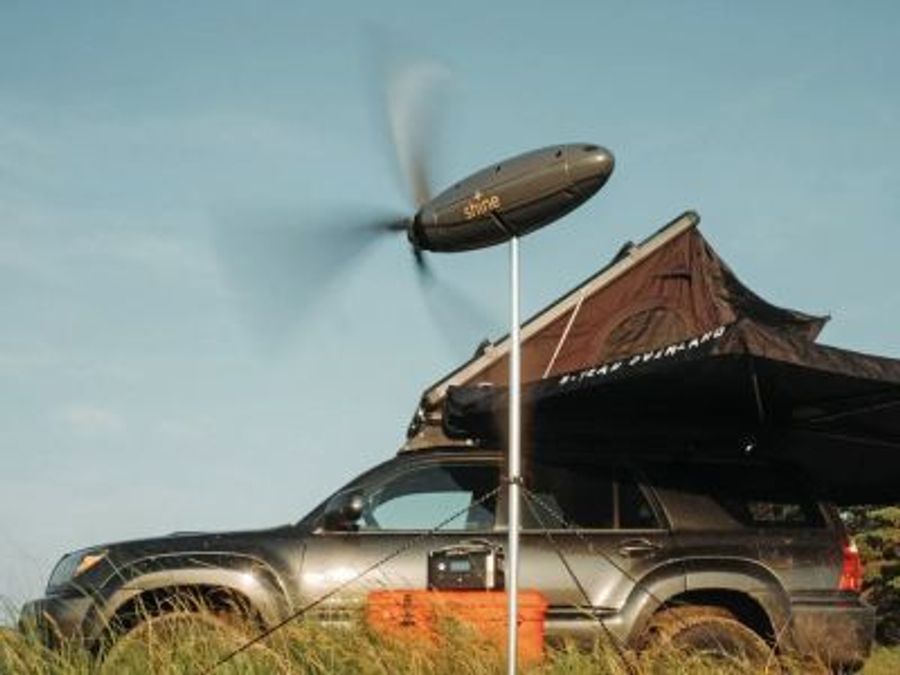 Портативная ветряная турбина может зарядить смартфон и не только