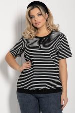 Блуза Асти (черная) Б12628-20 LT Collection