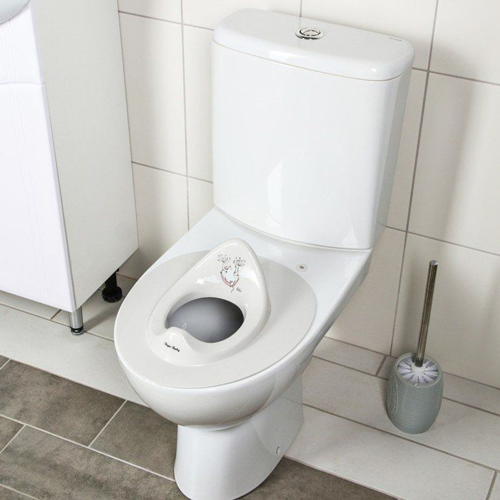 Накладка на унитаз "Лесная Сказка" серый