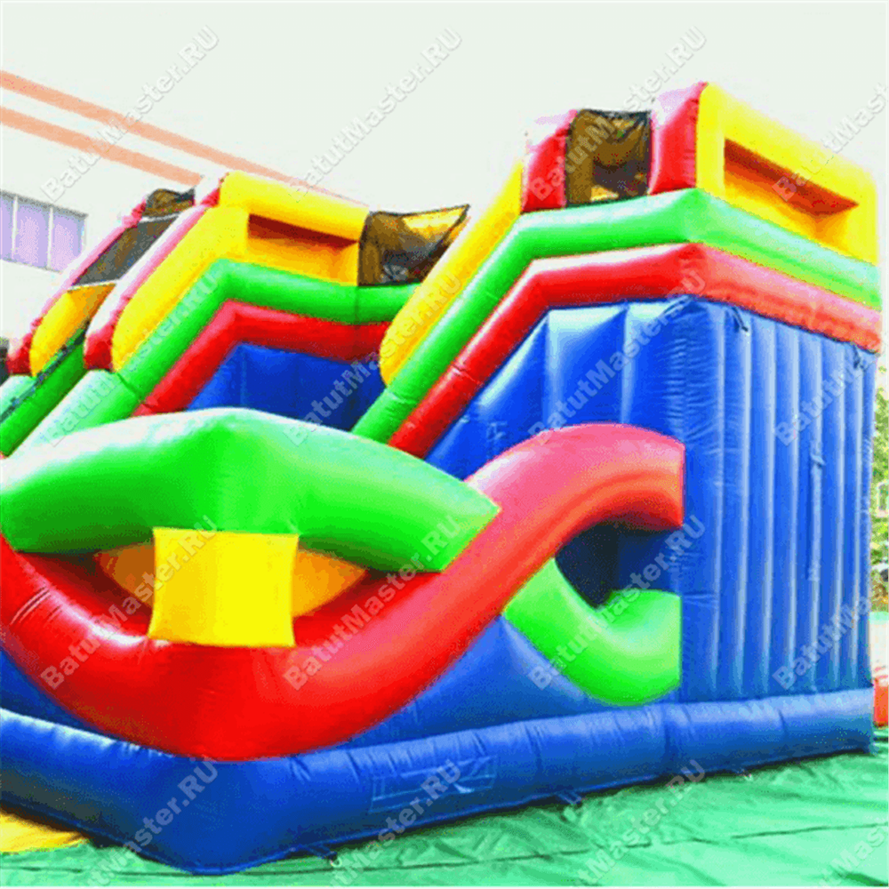 Коммерческий надувной батут "Путаница"