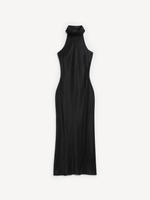 Black shaping maxi dress
