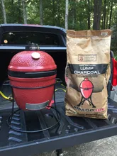 Керамический гриль Kamado Joe Jr. Red, 34 см, красный