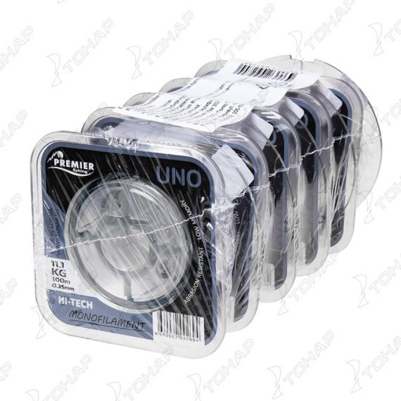 Леска UNO 0,35mm/100m Clear Nylon (PR-U-C-035-100) Premier Fishing