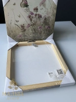 Панно на стену "Бабочки" 2 штуки 30x30x2.5 см