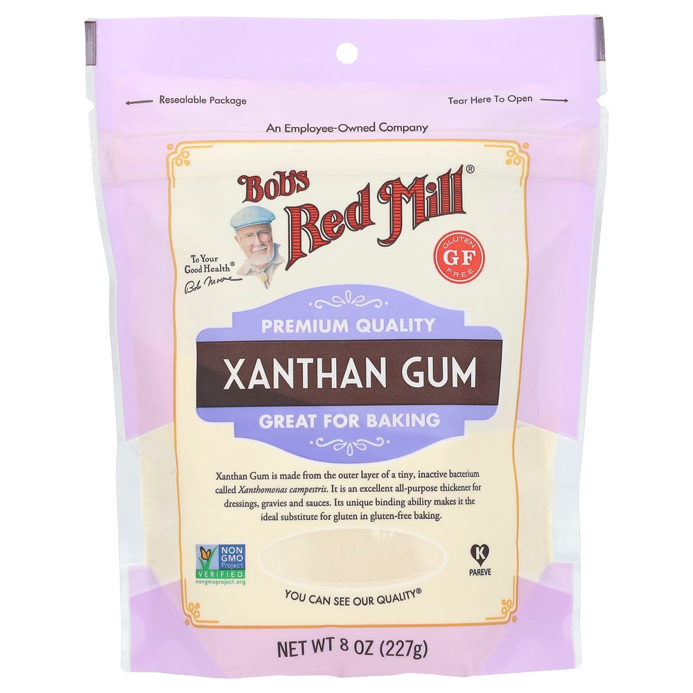 Bob's Red Mill, ксантановая камедь, без глютена, 227 г (8 унций)