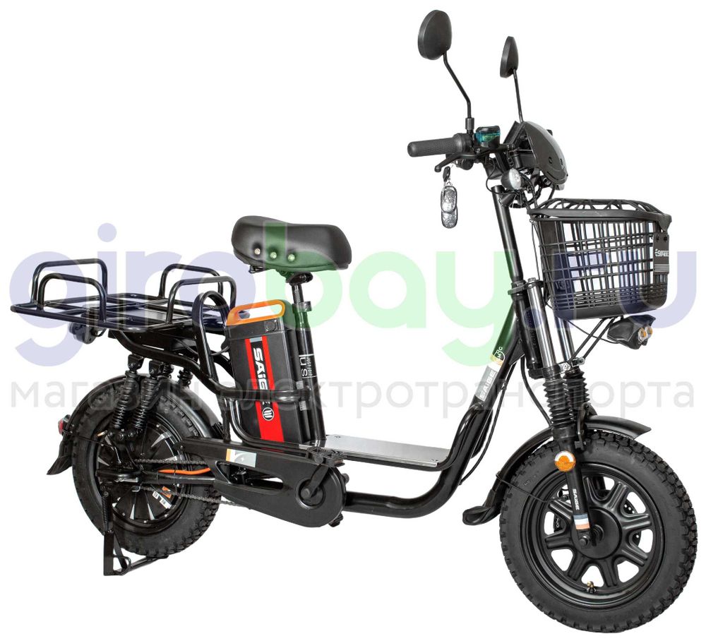 Электровелосипед SAIGE MONSTER GI 240W (60V/40Ah) - с двумя АКБ по 20Ah фото №4