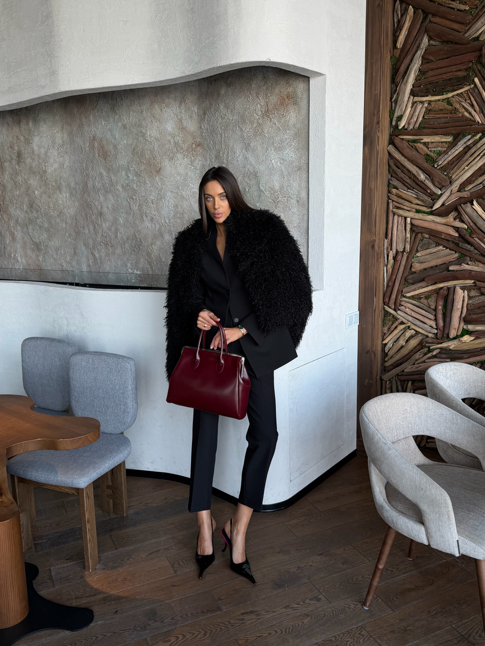 Брюки укороченные BLACK SWAN | Черный