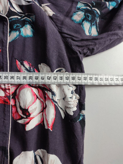 Халат Mark Formelle с цветами из вискозы 46 размер