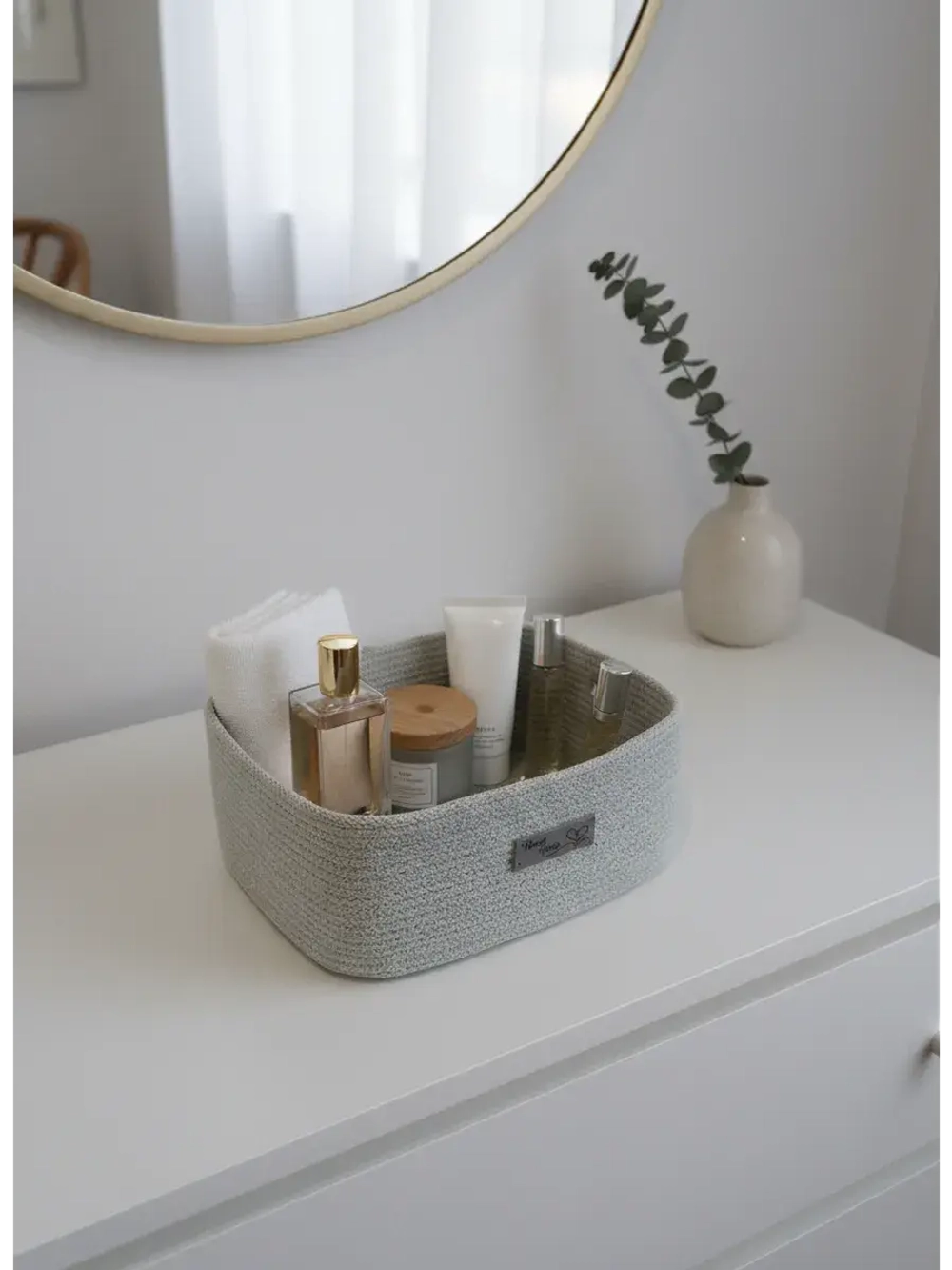 Корзина плетеная для хранения